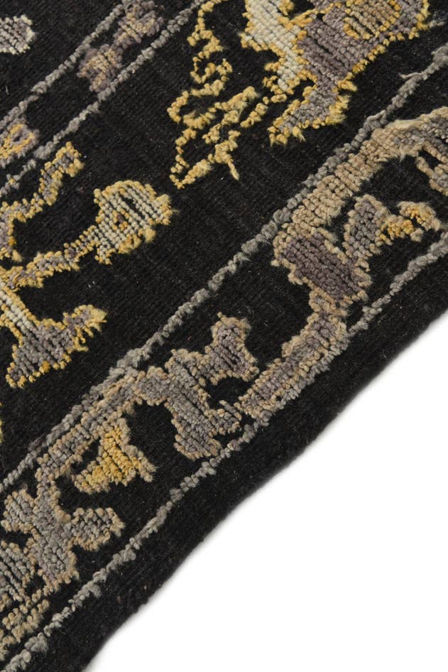 Detail image of 9' 4 x 12' 5 Hand Knotted Oushak Wool Rug