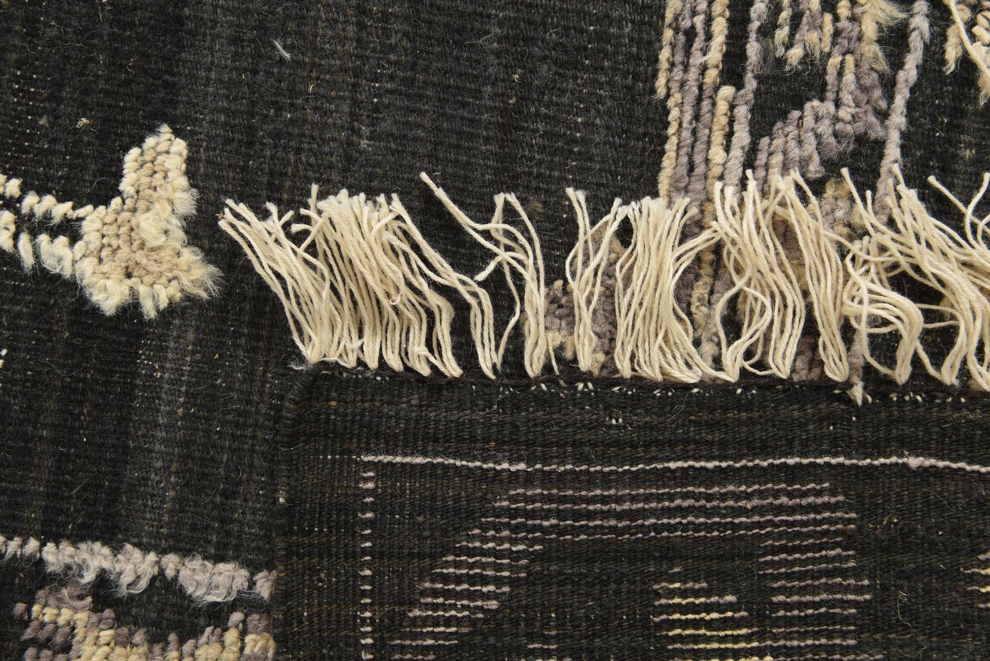 8' 10 x 12' 4 Hand Knotted Oushak Wool Rug
