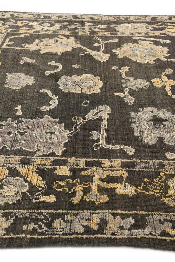 8' 2 x 9' 7 Hand Knotted Oushak Wool Rug