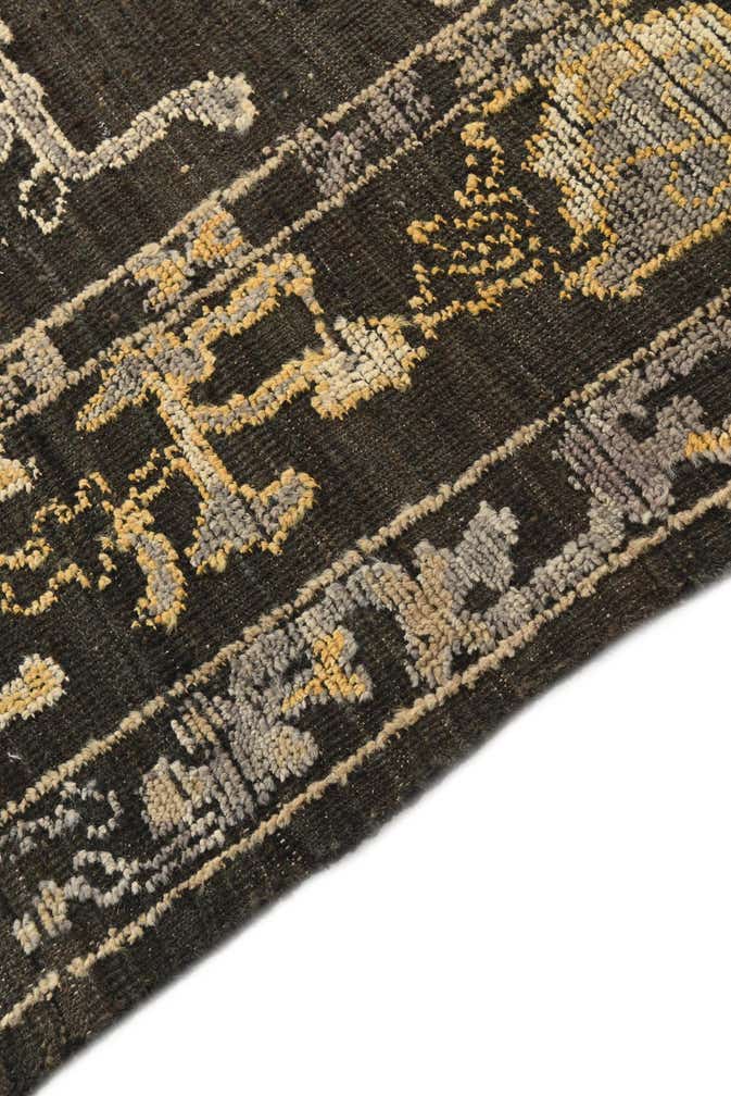 8' 2 x 9' 7 Hand Knotted Oushak Wool Rug