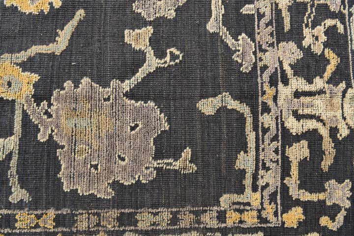 8' 1 x 10' 3 Hand Knotted Oushak Wool Rug