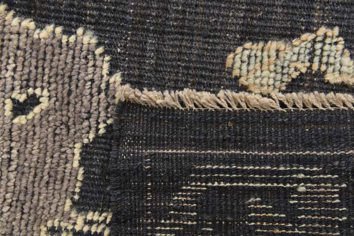 8' 1 x 10' 3 Hand Knotted Oushak Wool Rug