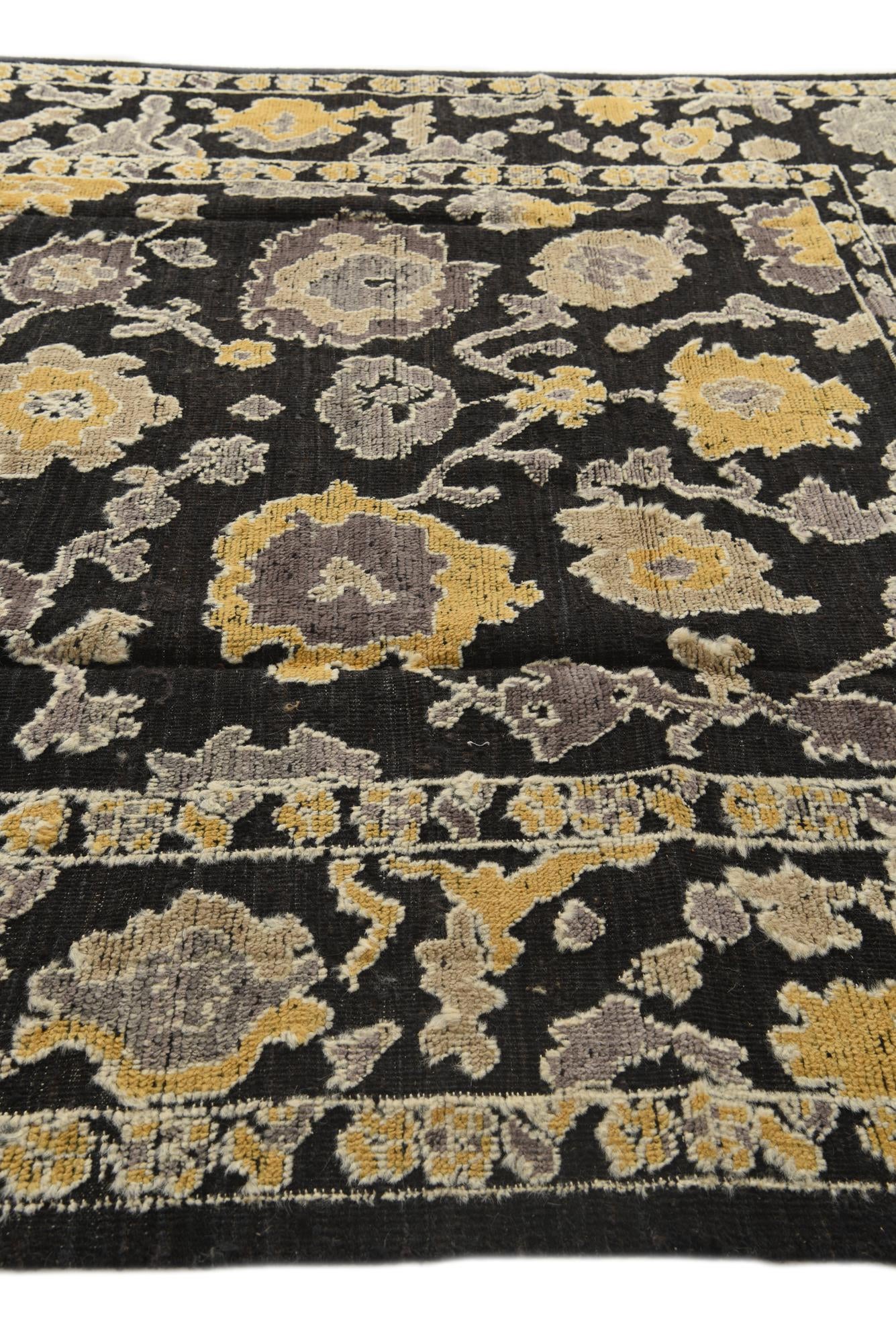 8' 4 x 10' 2 Hand Knotted Oushak Wool Rug