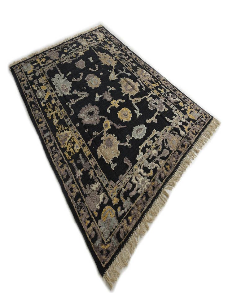 Detail image of 8' x 10' 5  Hand Knotted Oushak Wool Rug