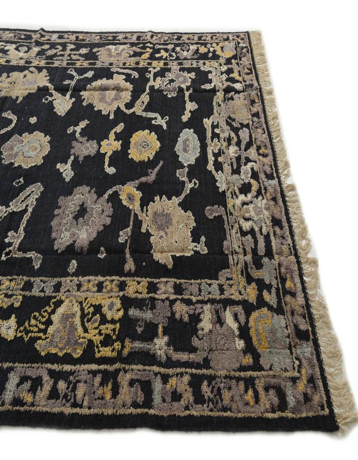 Detail image of 8' x 10' 5  Hand Knotted Oushak Wool Rug