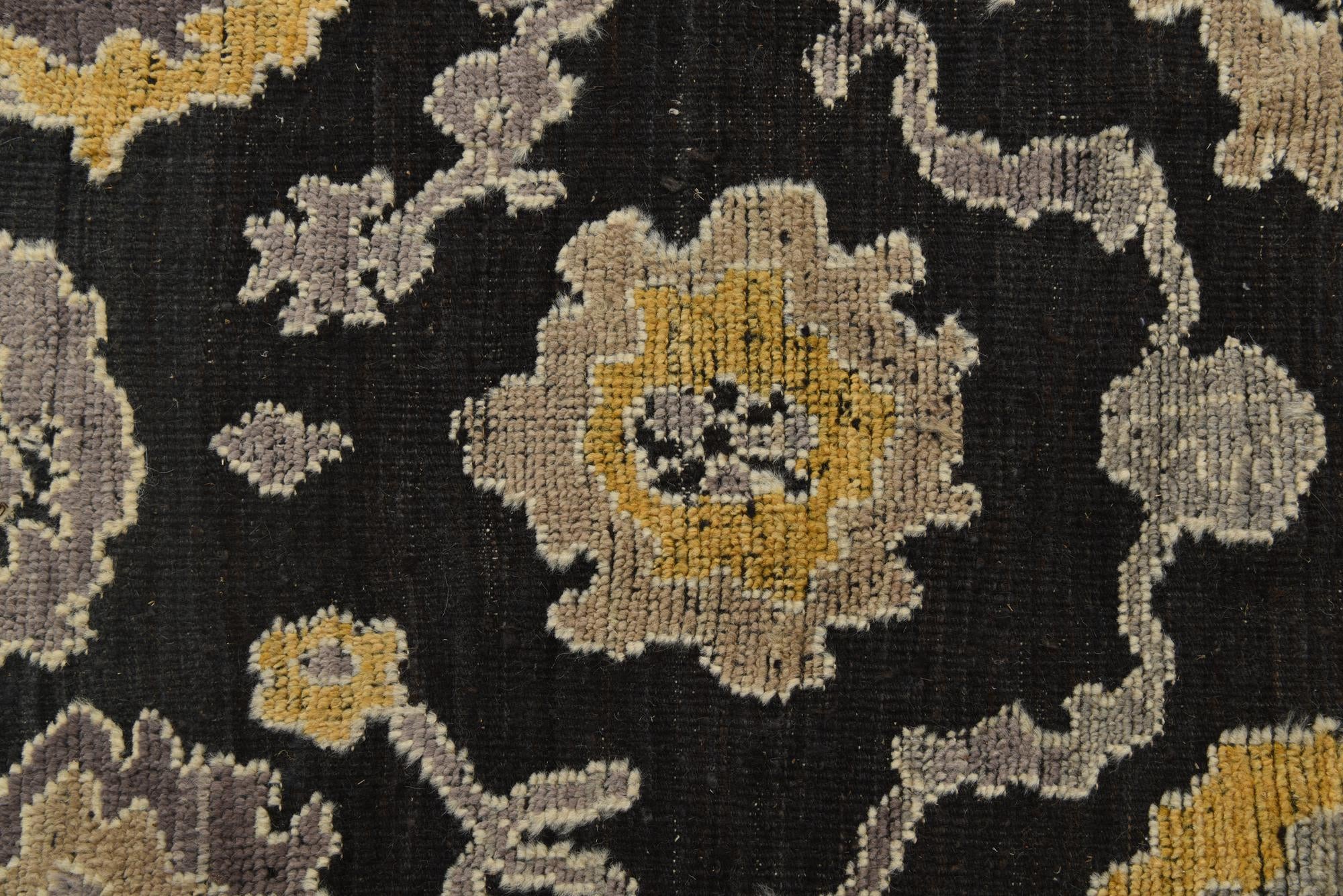 8' 1 x 10' 5 Hand Knotted Oushak Wool Rug