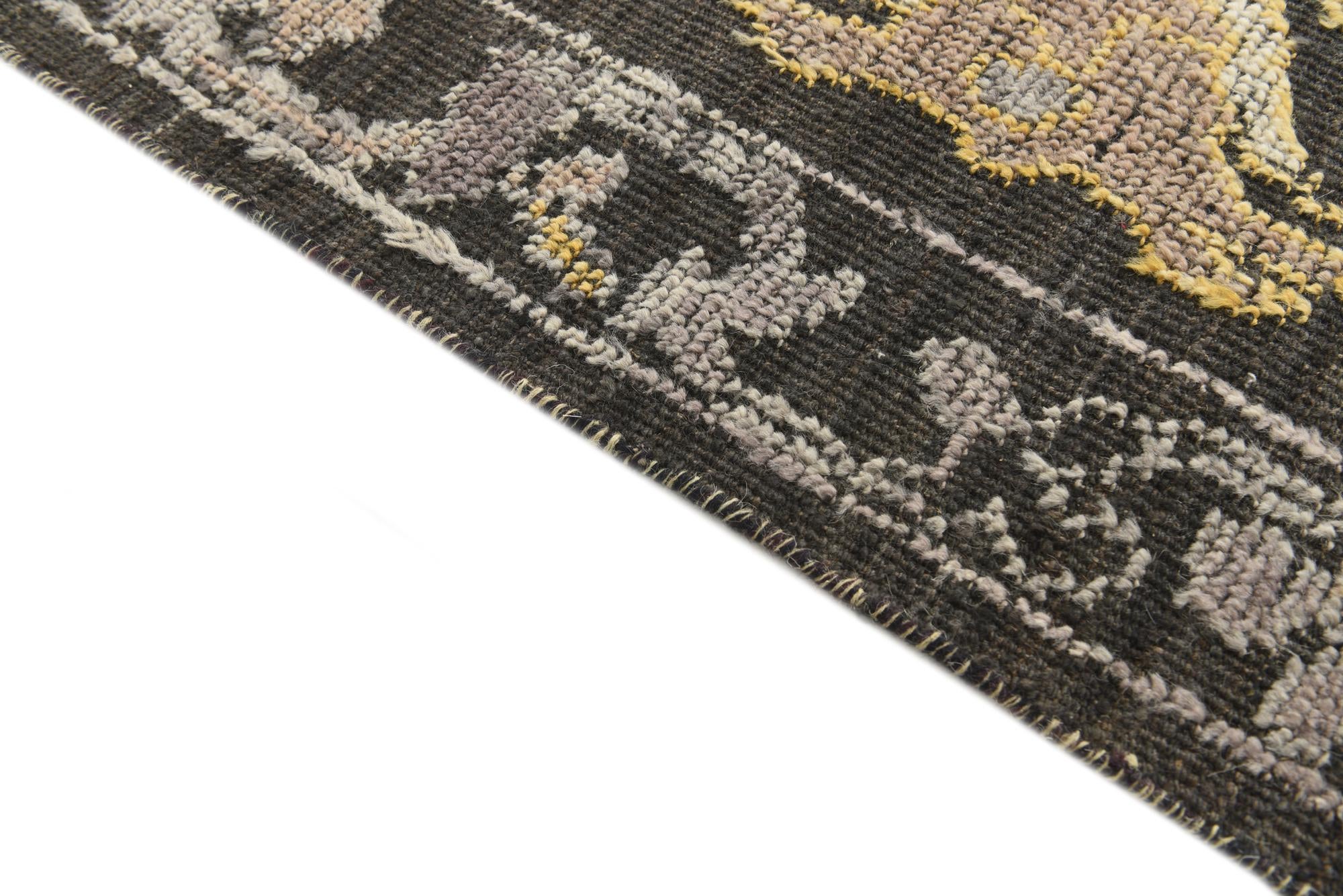 8' x 10' 2 Hand Knotted Oushak Wool Rug