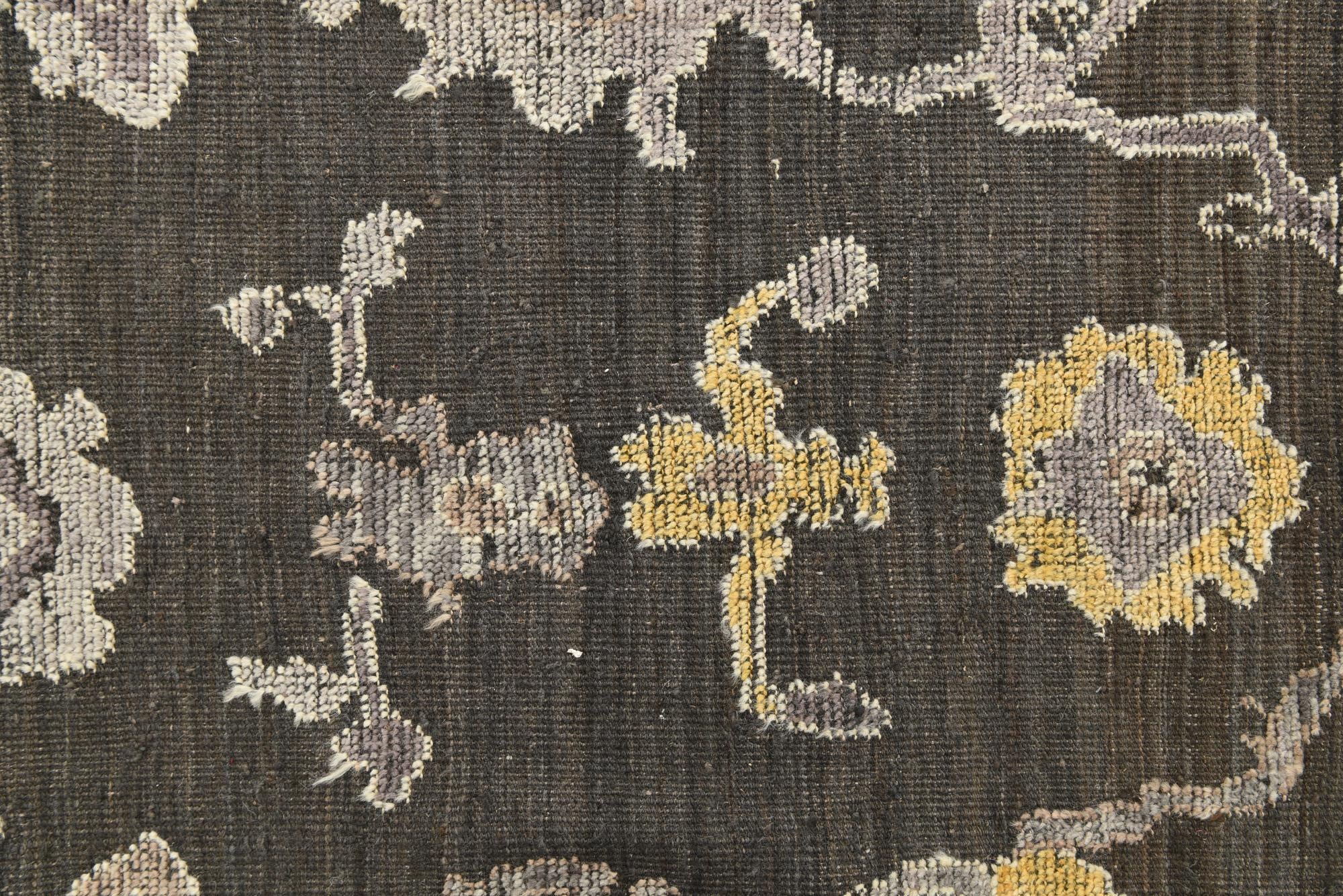 8' x 10' 2 Hand Knotted Oushak Wool Rug