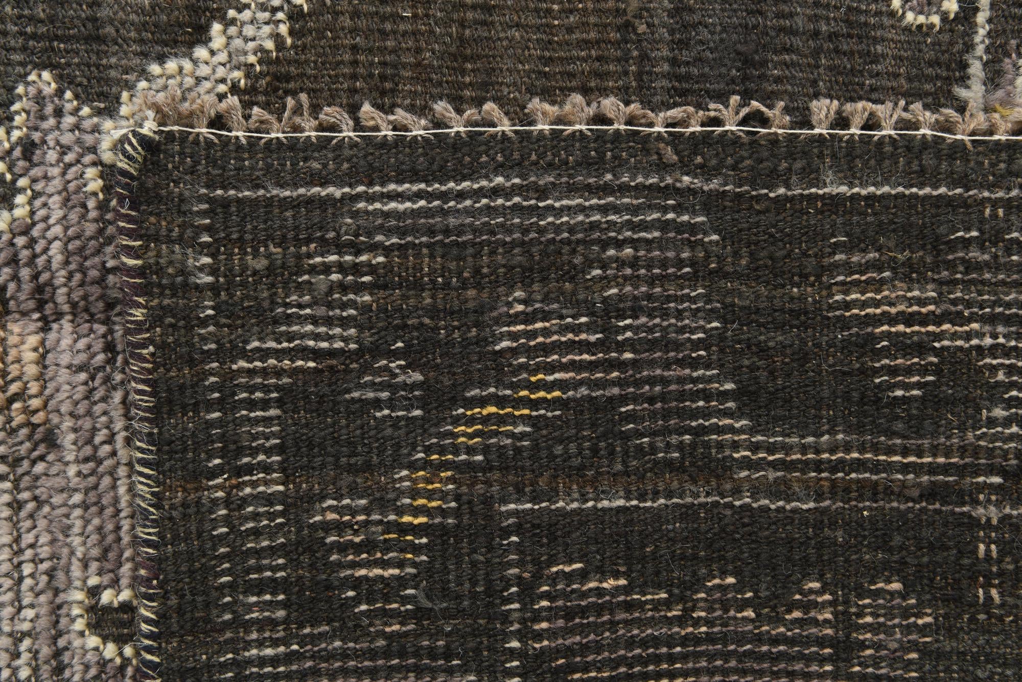 8' x 10' 2 Hand Knotted Oushak Wool Rug