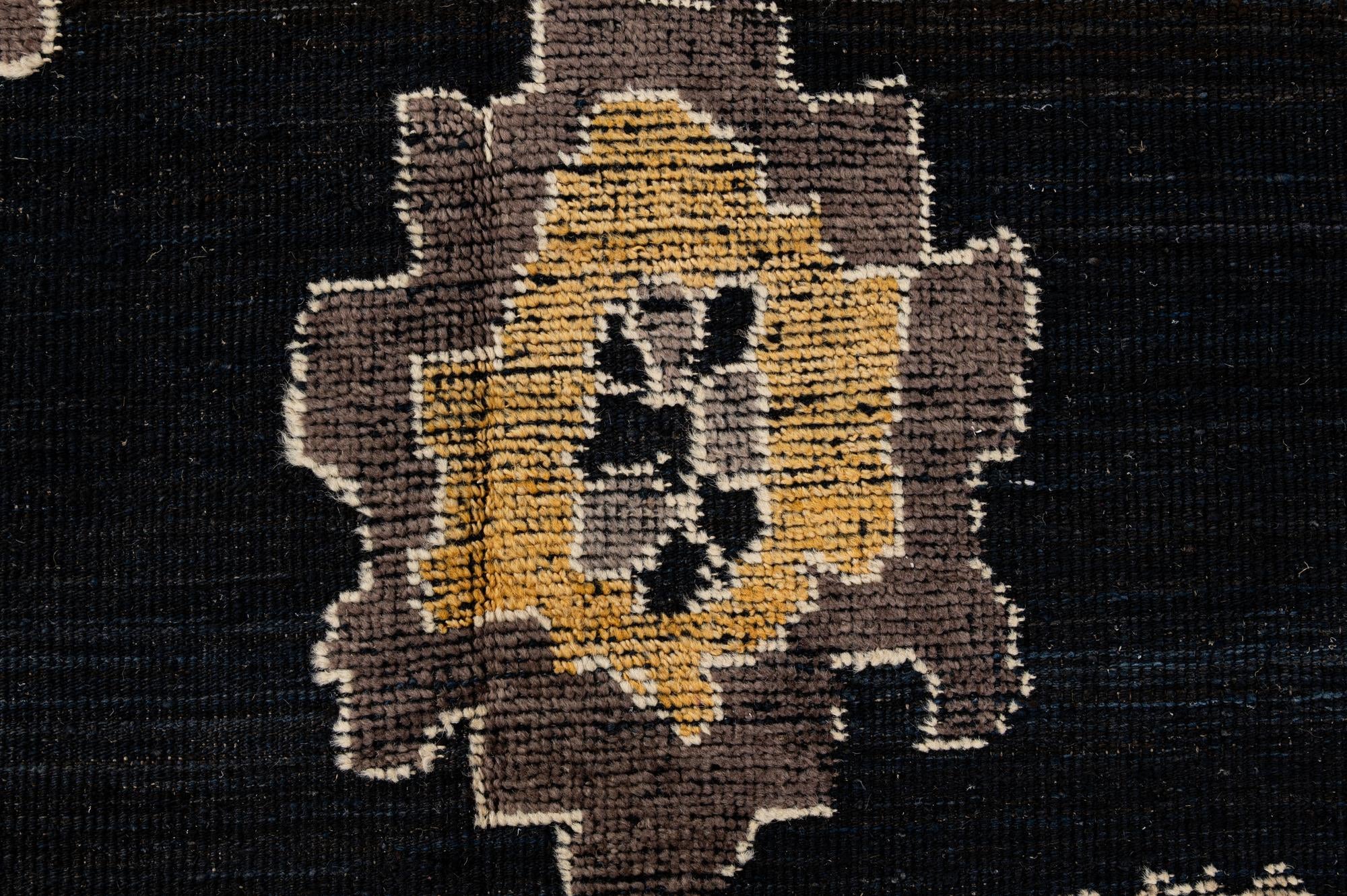 10' 3 x 14' Hand Knotted Oushak Wool Rug