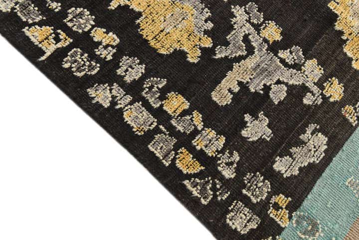 8' 4 x 10' 7 Hand Knotted Oushak Wool Rug