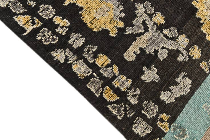 Detail image of 8' 4 x 10' 7 Hand Knotted Oushak Wool Rug