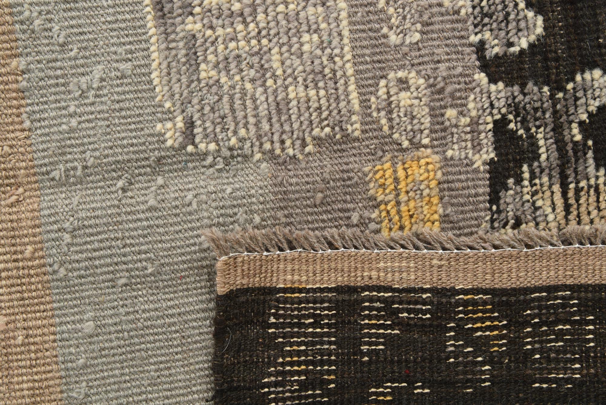 8' 4 x 10' 7 Hand Knotted Oushak Wool Rug