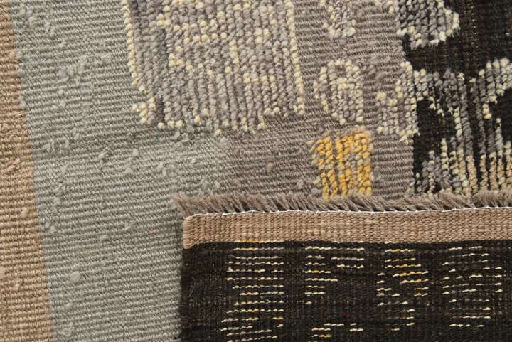 8' 4 x 10' 7 Hand Knotted Oushak Wool Rug