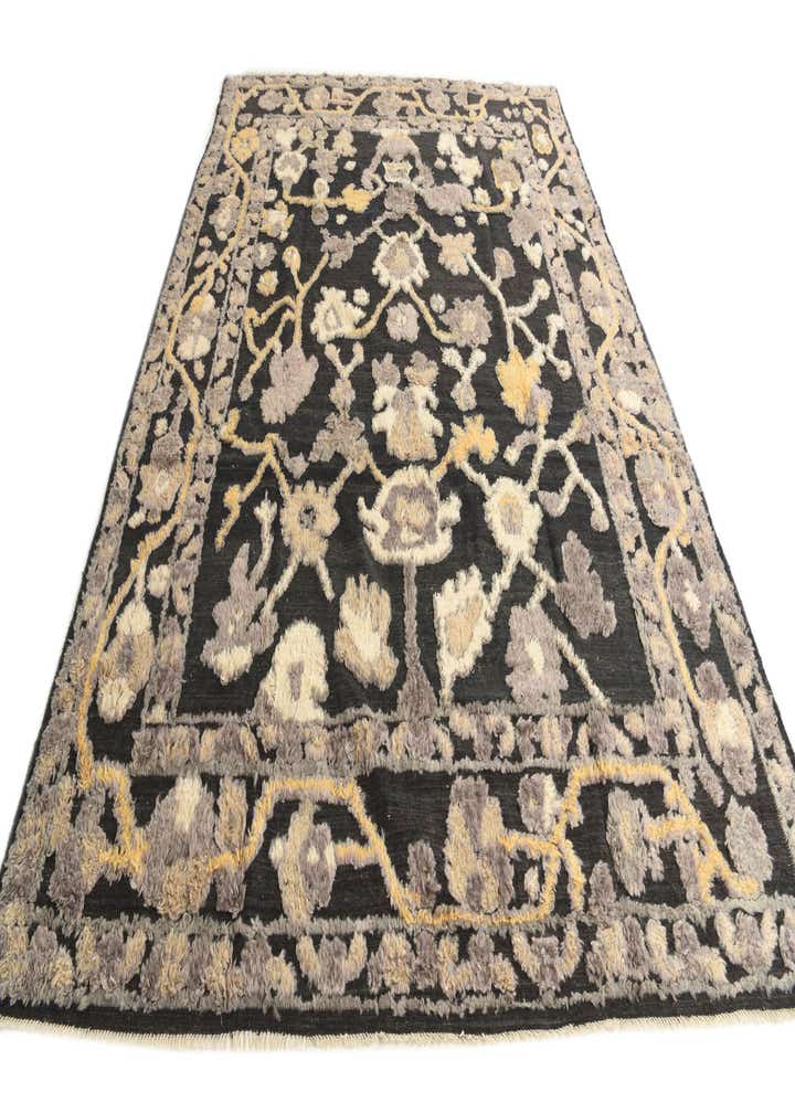 8' 7 x 12' 2 Hand Knotted Oushak Wool Rug