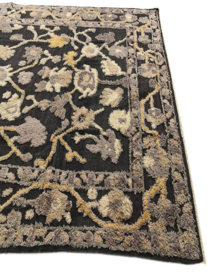 Detail image of 8' 7 x 12' 2 Hand Knotted Oushak Wool Rug