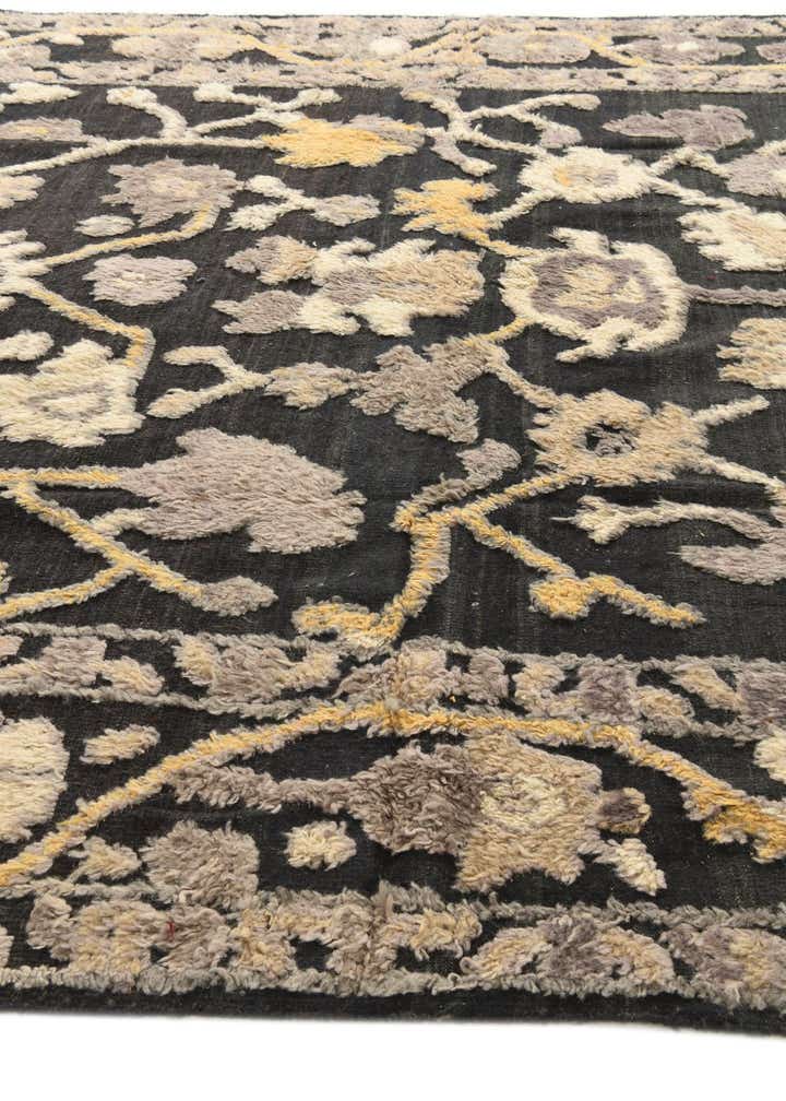 8' 7 x 12' 2 Hand Knotted Oushak Wool Rug