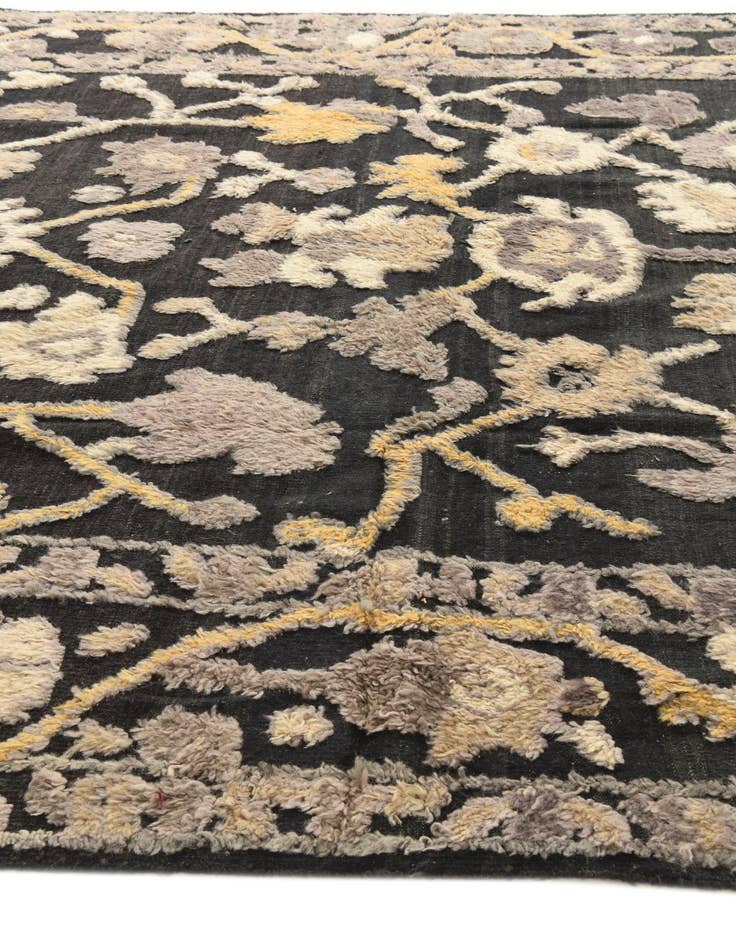 Detail image of 8' 7 x 12' 2  Hand Knotted Oushak Wool Rug