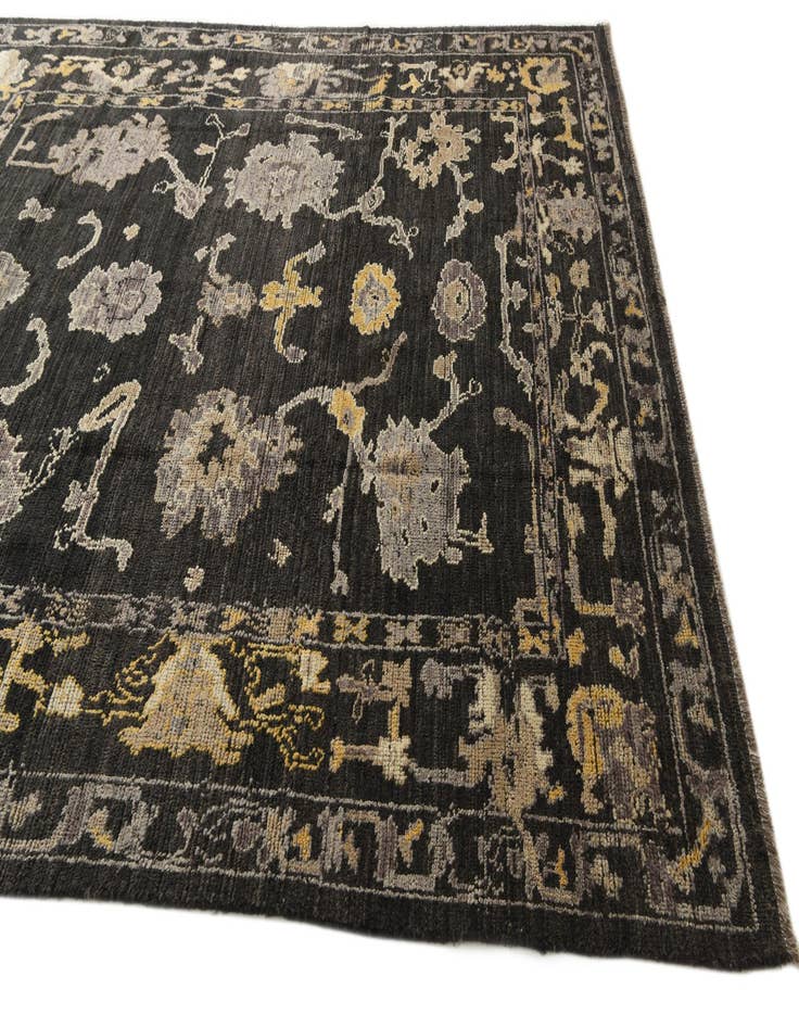 Detail image of 8' 3 x 10' 5  Hand Knotted Oushak Wool Rug