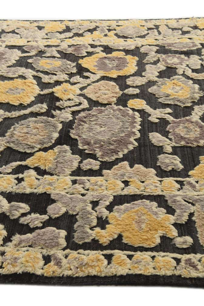 8' x 10' 4 Hand Knotted Oushak Wool Rug