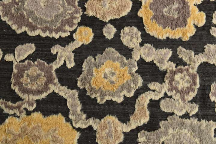 8' x 10' 4 Hand Knotted Oushak Wool Rug