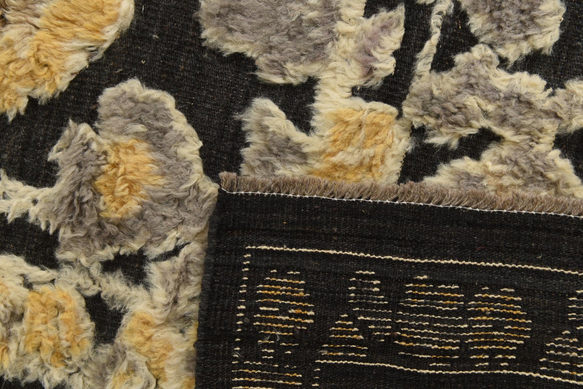 8' x 10' 4 Hand Knotted Oushak Wool Rug