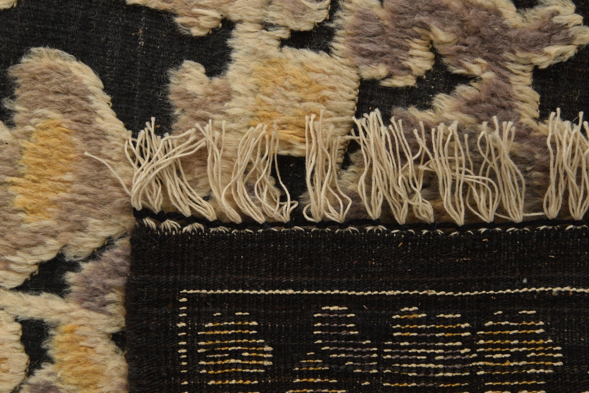 7' 10 x 9' 6 Hand Knotted Oushak Wool Rug