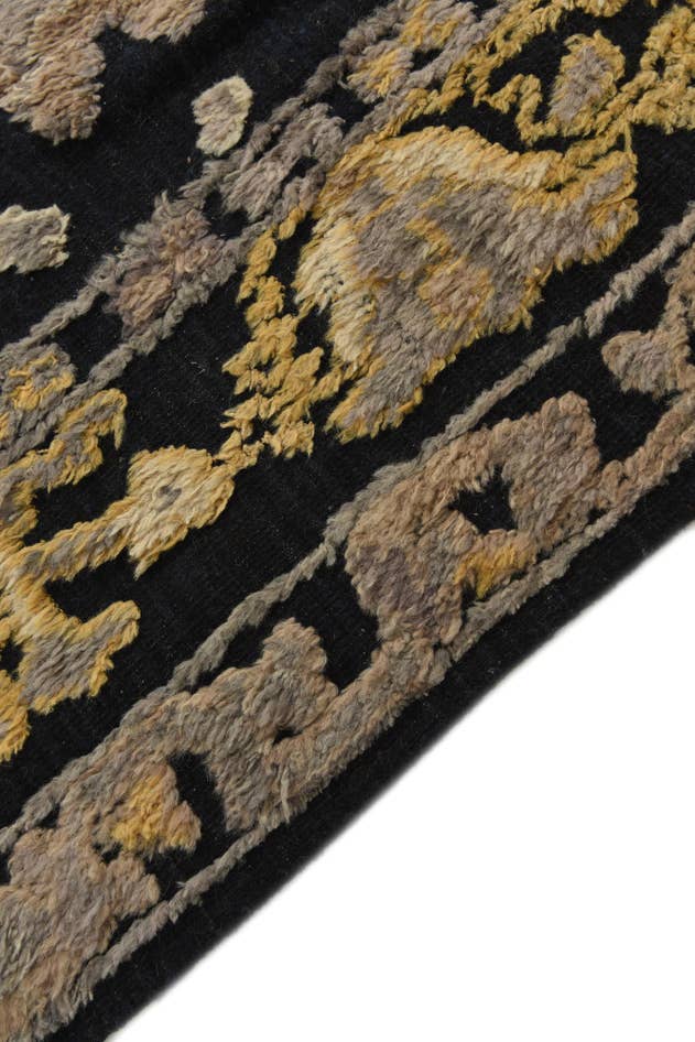 Detail image of 9' 1 x 12' 6 Hand Knotted Oushak Wool Rug