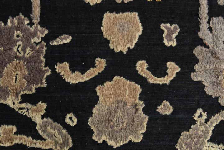 9' 1 x 12' 6 Hand Knotted Oushak Wool Rug
