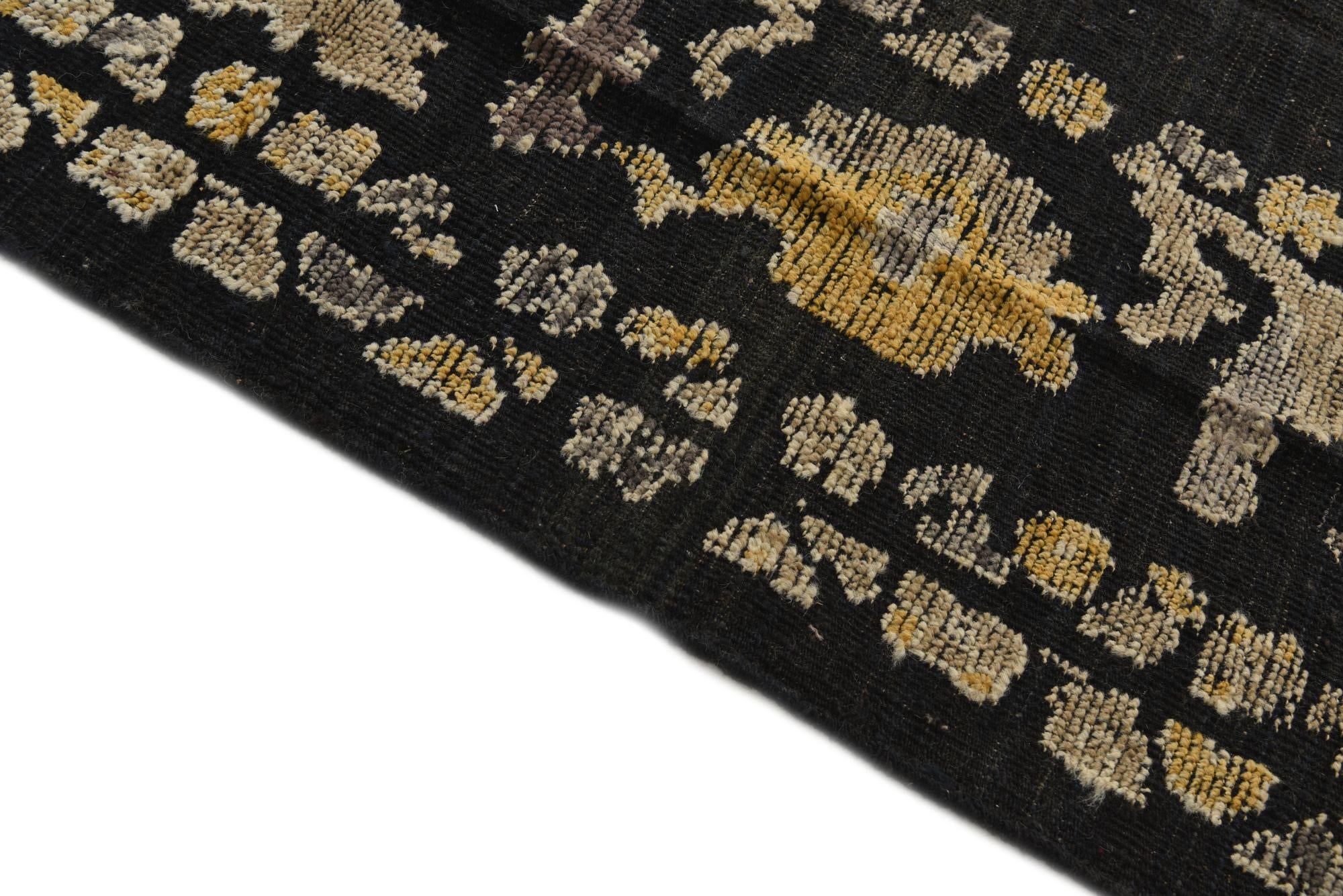 8' 2 x 10' 4 Hand Knotted Oushak Wool Rug