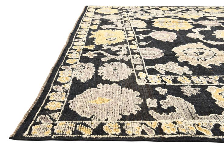 Detail image of 8' x 10' 4 Hand Knotted Oushak Wool Rug