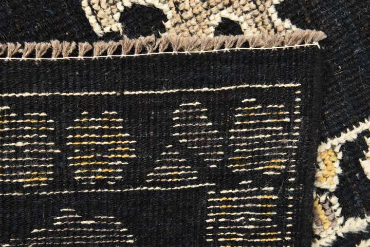 8' x 10' 4 Hand Knotted Oushak Wool Rug