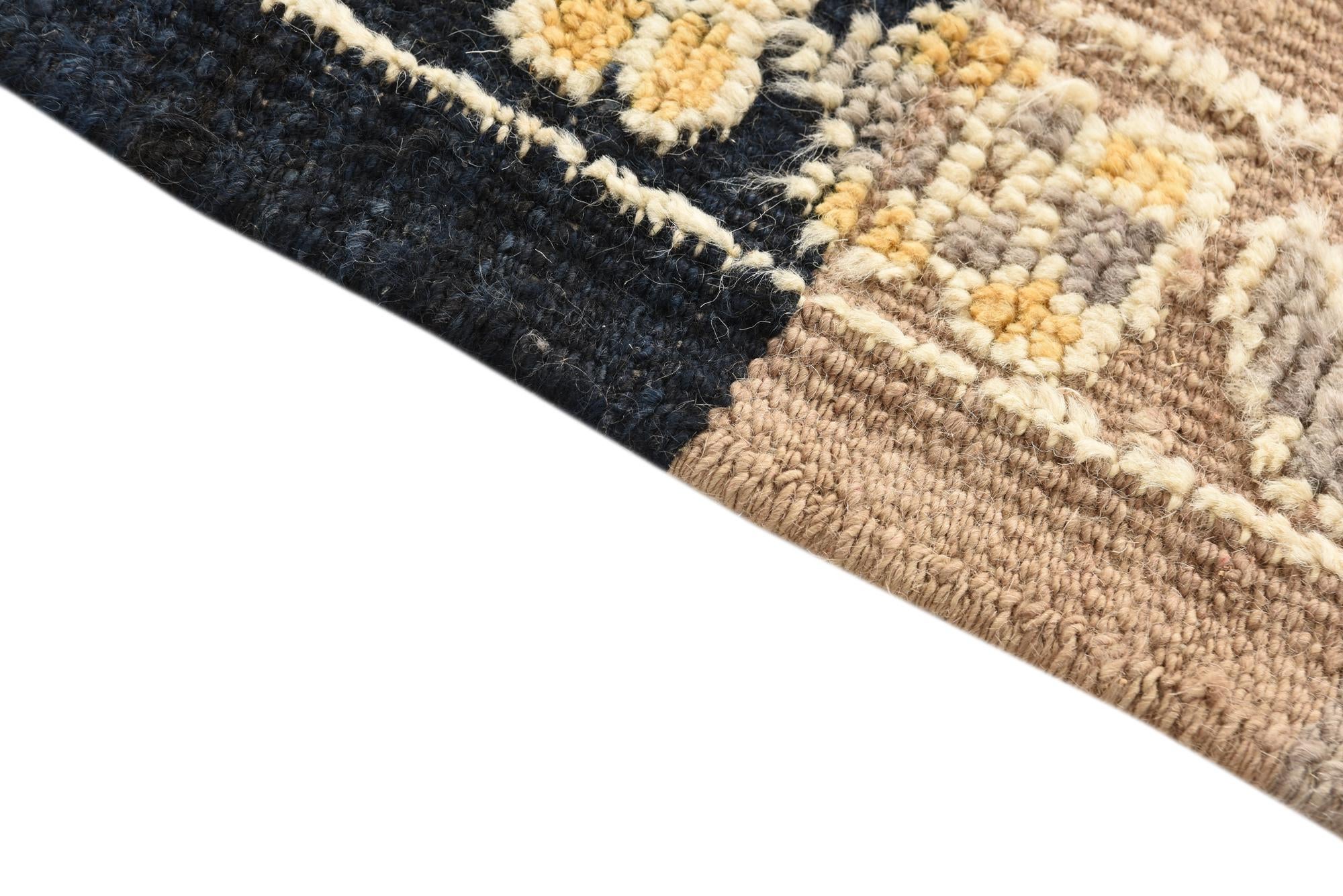 10' x 13' 10 Hand Knotted Oushak Wool Rug