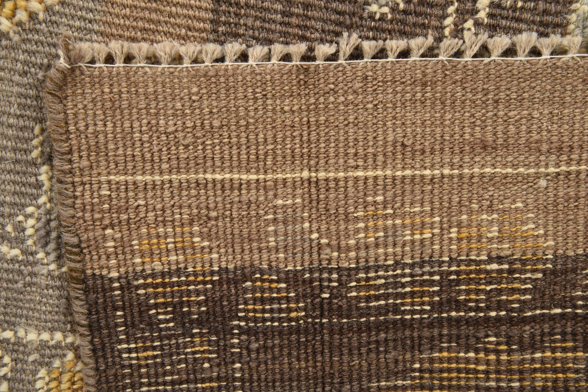 8' 2 x 10' 6 Hand Knotted Oushak Wool Rug