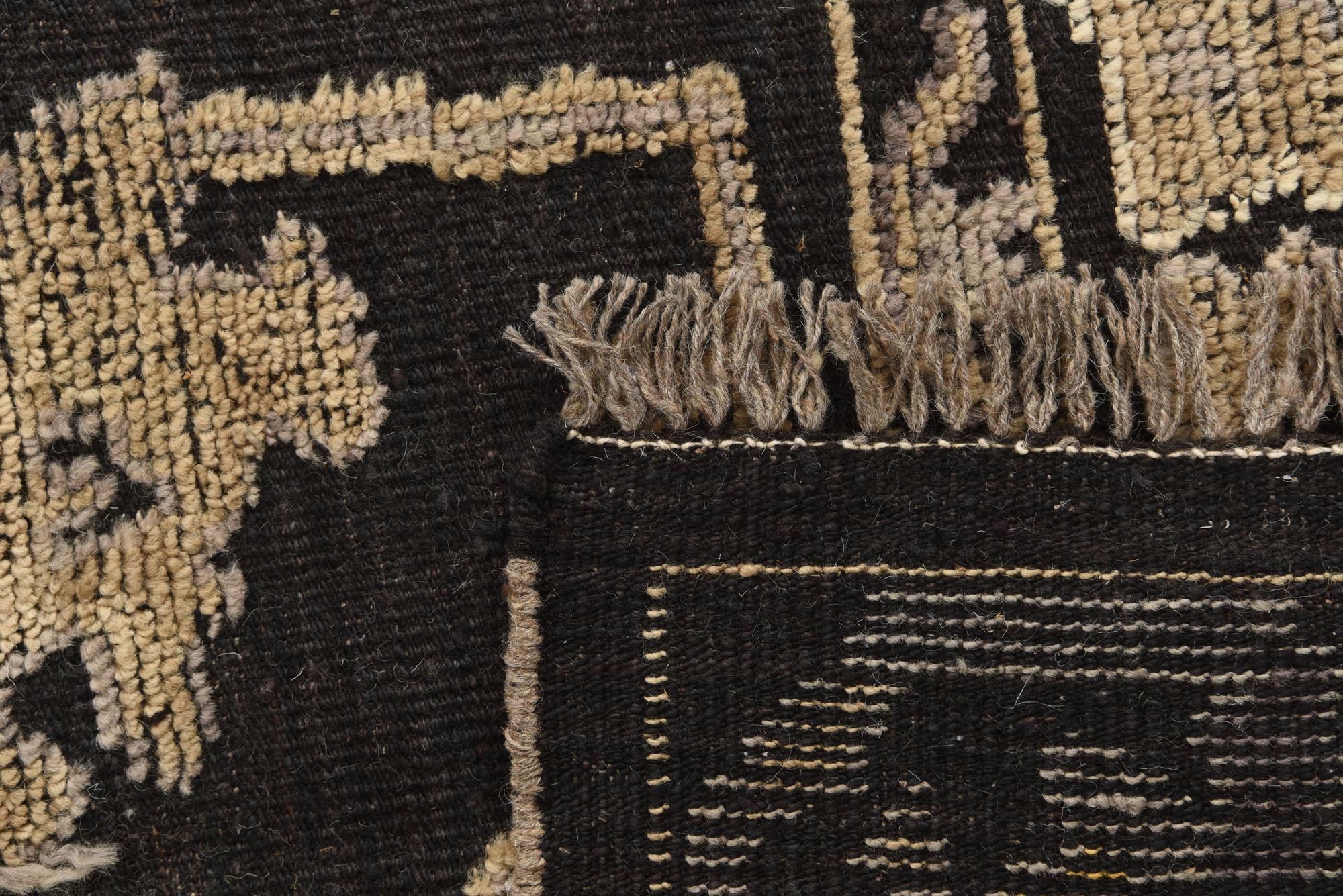 8' 3 x 10' 4 Hand Knotted Oushak Wool Rug