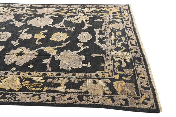 Detail image of 8' x 10' 2 Hand Knotted Oushak Wool Rug