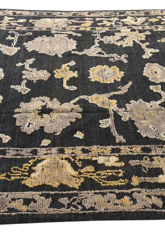 8' x 10' 2 Hand Knotted Oushak Wool Rug