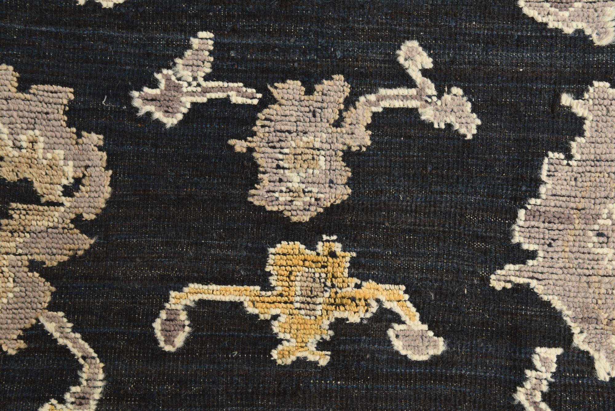 8' x 10' 2 Hand Knotted Oushak Wool Rug