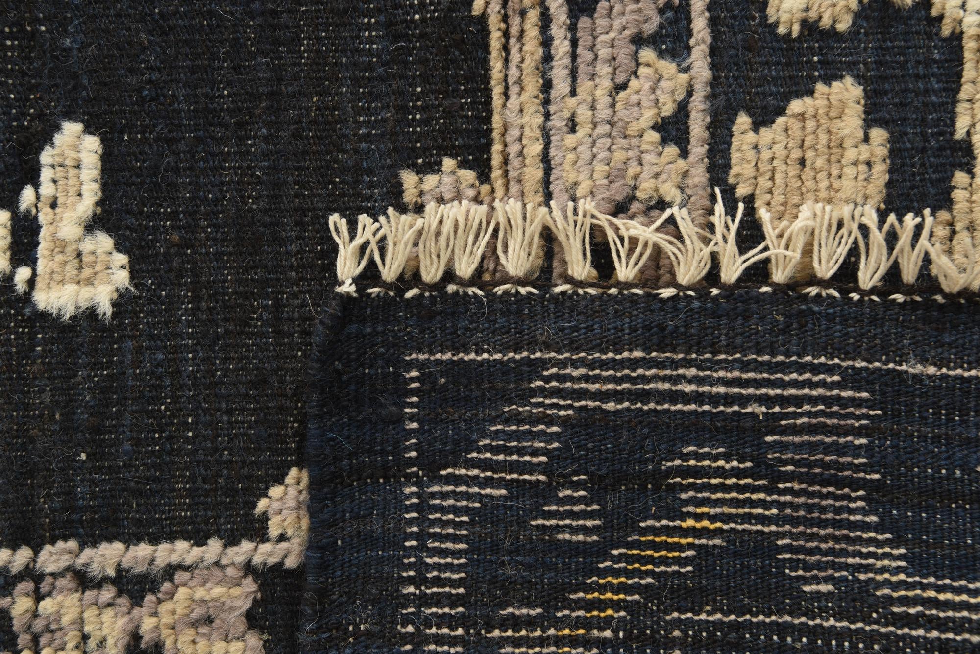 8' x 10' 2 Hand Knotted Oushak Wool Rug