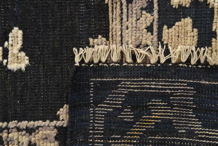 8' x 10' 2 Hand Knotted Oushak Wool Rug