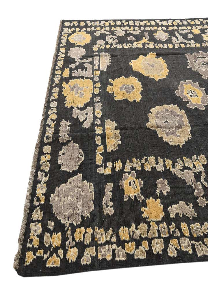 10' 3 x 13' 10 Hand Knotted Oushak Wool Rug