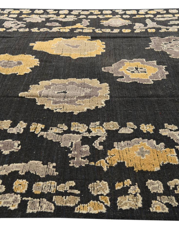 Detail image of 10' 3 x 13' 10 Hand Knotted Oushak Wool Rug