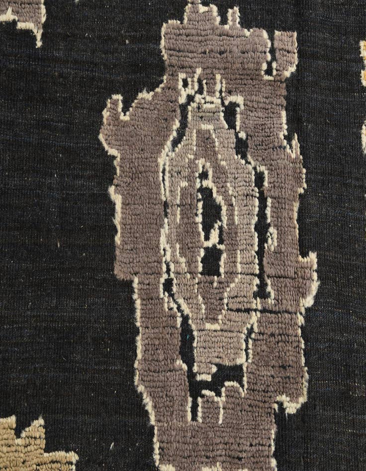 Detail image of 10' 3 x 13' 10 Hand Knotted Oushak Wool Rug