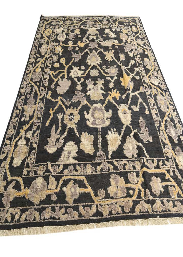 8' 2 x 10' 2 Hand Knotted Oushak Wool Rug