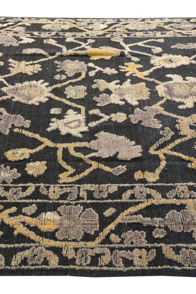 8' 2 x 10' 2 Hand Knotted Oushak Wool Rug