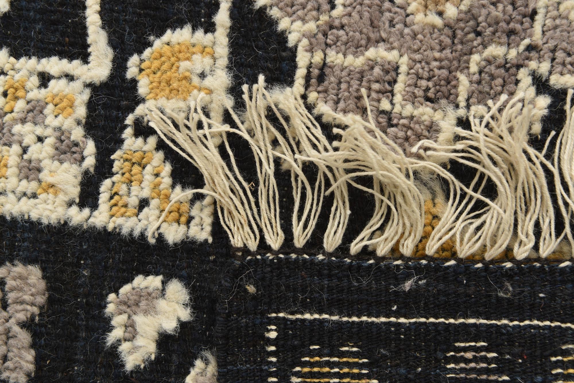 8' 2 x 10' 4 Hand Knotted Oushak Wool Rug