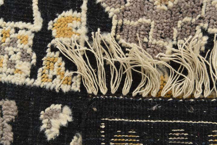 8' 2 x 10' 4 Hand Knotted Oushak Wool Rug
