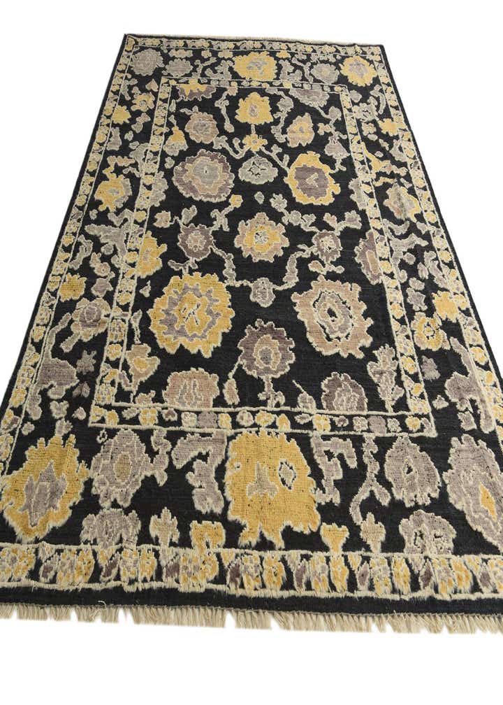 8' 2 x 10' 1 Hand Knotted Oushak Wool Rug