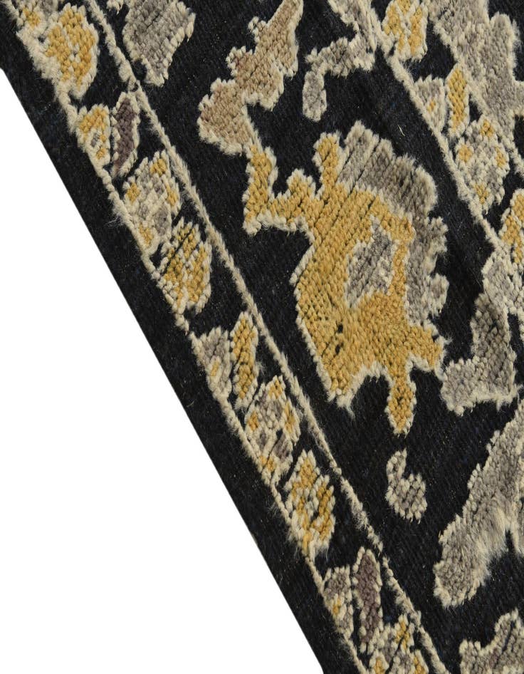 Detail image of 8' 2 x 10' 1  Hand Knotted Oushak Wool Rug