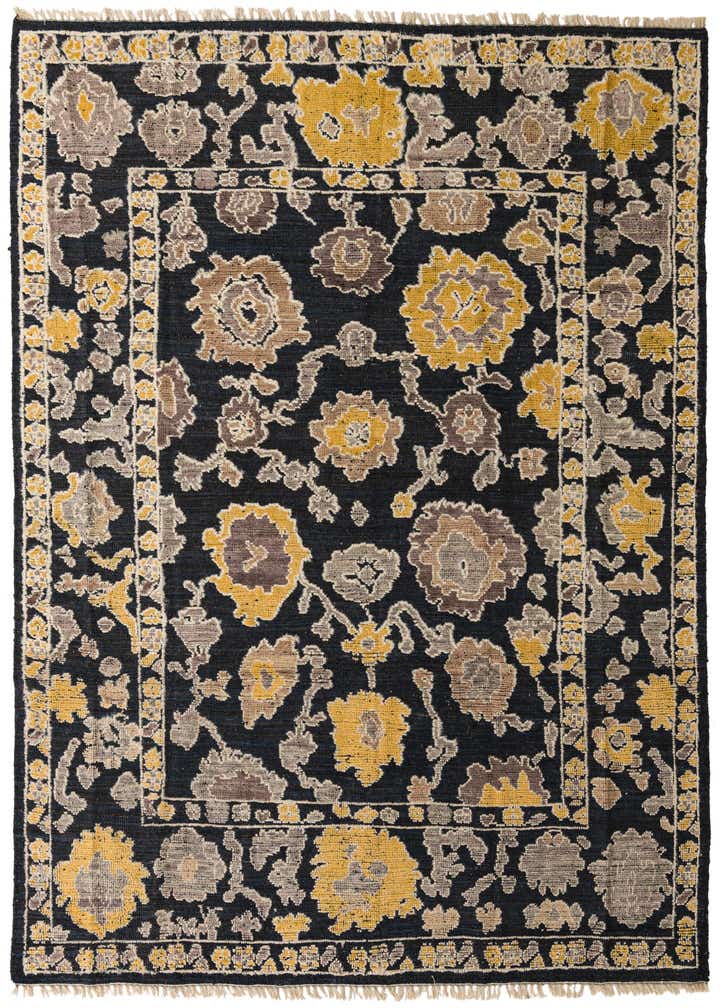 8' 2 x 10' 1 Hand Knotted Oushak Wool Rug